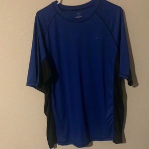 Mens size XL, Active wear, blue and black, like new, barely worn, 100% p…
